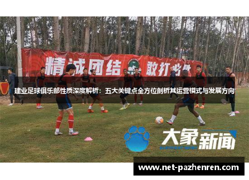 建业足球俱乐部性质深度解析:五大关键点全方位剖析其运营模式与发展方向 建业足球俱乐部性质深度解析:五大关键点全方位剖析其运营模式与发展方向